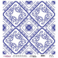K041 World's Blue Shades Rice Paper