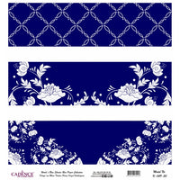 K049 World's Blue Shades Rice Paper