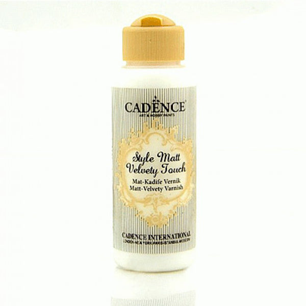 Style Matt Velvety Touch Varnish  -120 ML