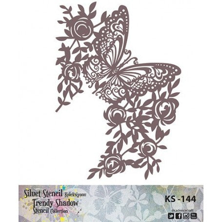 TRENDY SHADOW Stencil - KS-144