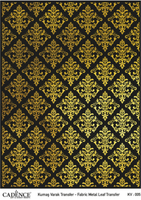 Metal Leaf Fabric Transfer - KV Gold