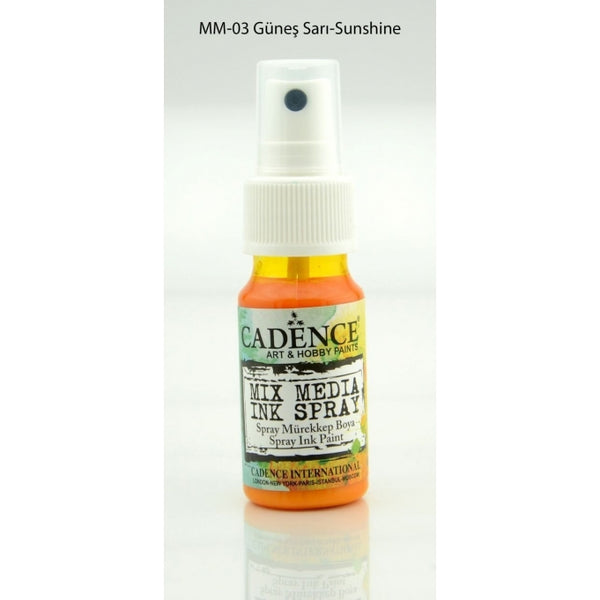 Mix Media Ink Spray Paint - Sunshine - 25 ML