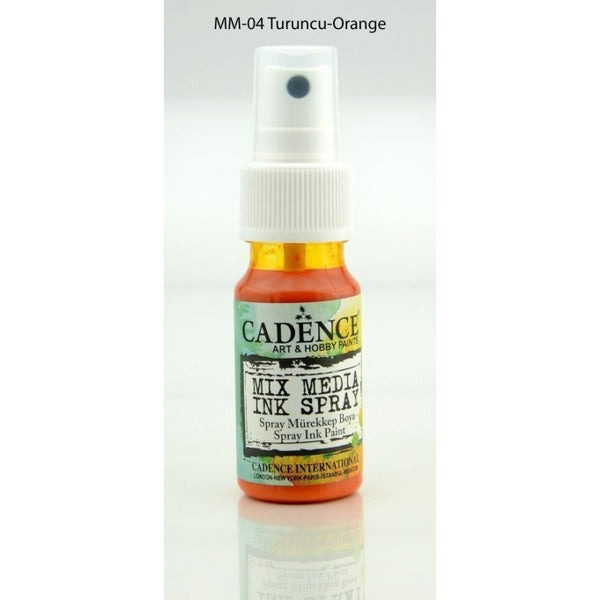Mix Media Ink Spray Paint - Orange - 25 ML