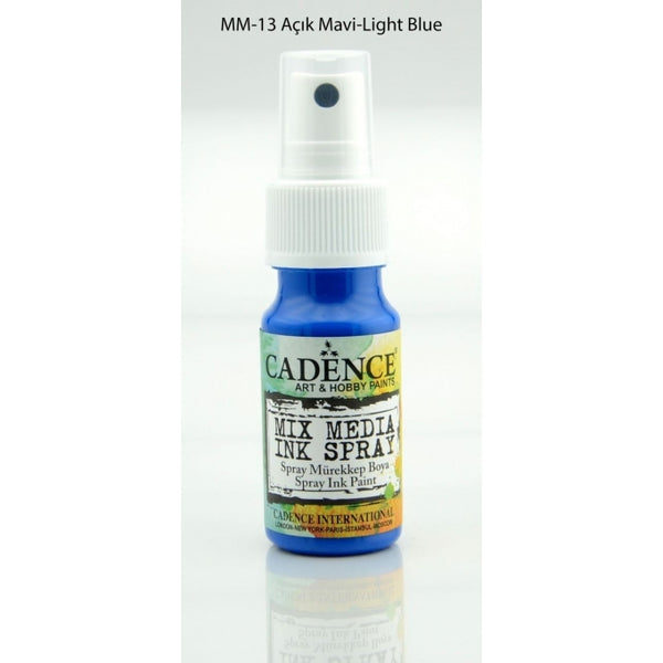 Mix Media Ink Spray Paint - Light Blue - 25 ML