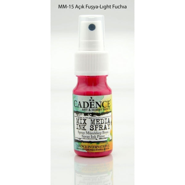 Mix Media Ink Spray Paint - Light Fuchsia - 25 ML