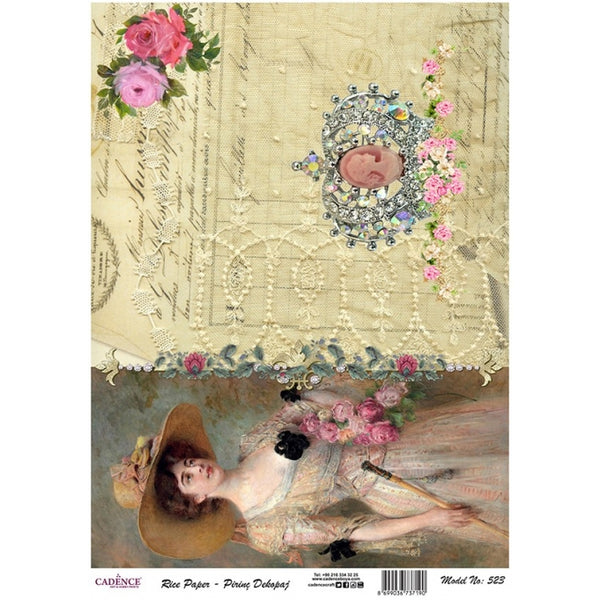 Rice Paper -A3 -523