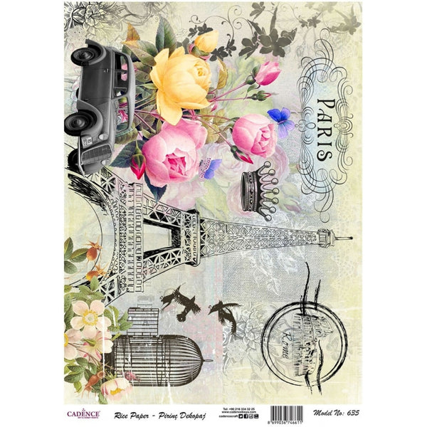 Rice Paper - A4  CODE : 635