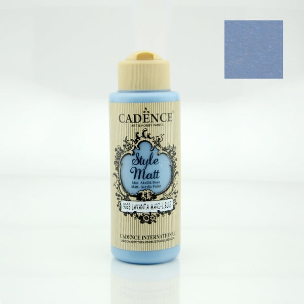 Style MATT Paint - Lavender blue - 120 ml