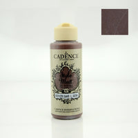Style Matt Acrylic Paint - Dark brown - 120 ML