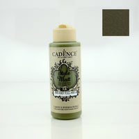 Style Matt Acrylic Paint -  Army green - 120 ML