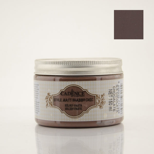 Style Matt Shabby Chic Paste - Chocolate - 150 ML