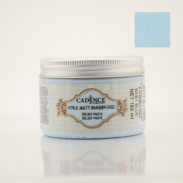 Style Matt Shabby Chic Paste -Baby Blue - 150 ML