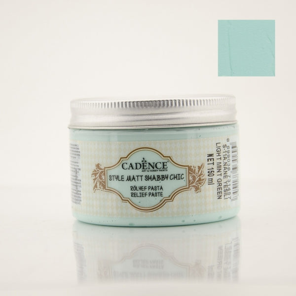 Style Matt Shabby Chic Paste -Light Mint Green - 150 ML