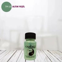 TWIN MAGIC METALLIC PAINTS  -Gold  Green  - 50 ML