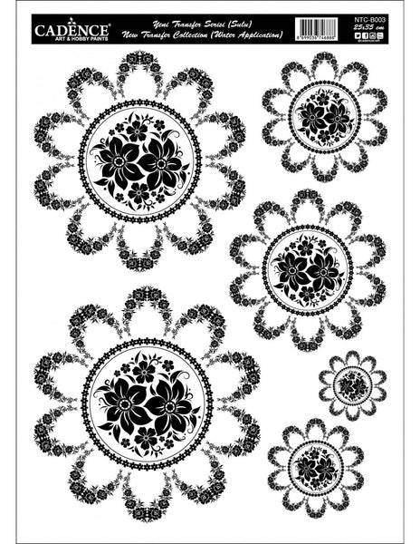 LACE TRANSFER WHITE