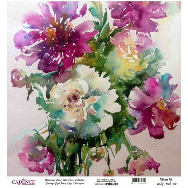 WFC-028 Water Flower Rice Paper